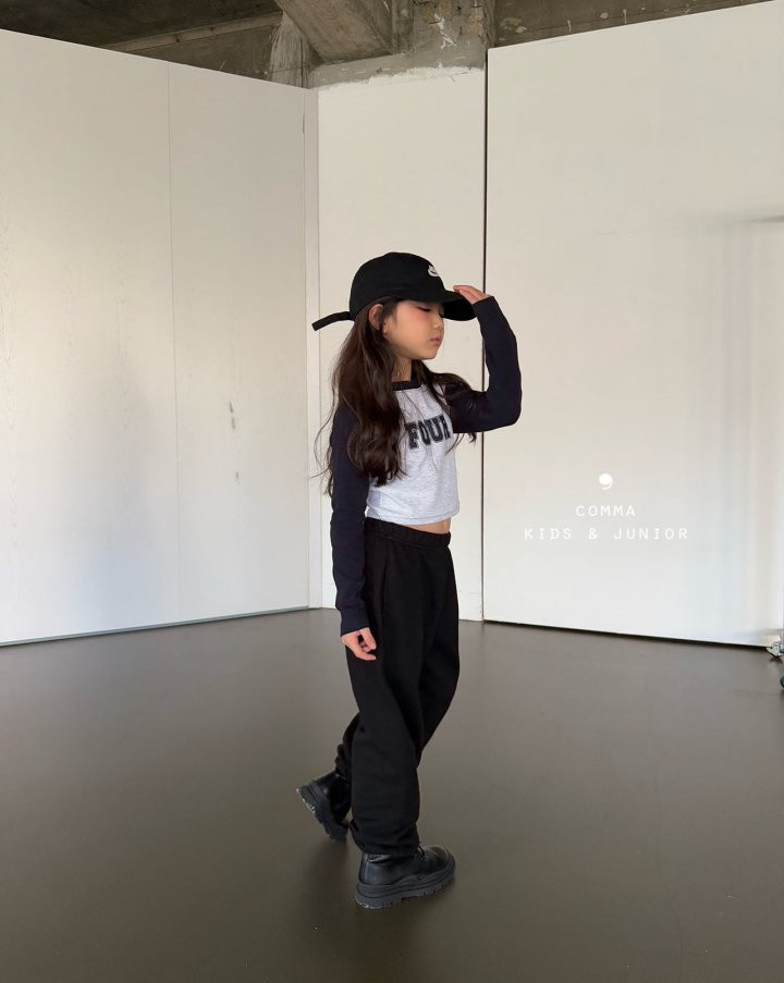 Comma - Korean Children Fashion - #fashionkids - Raglan Tee - 5
