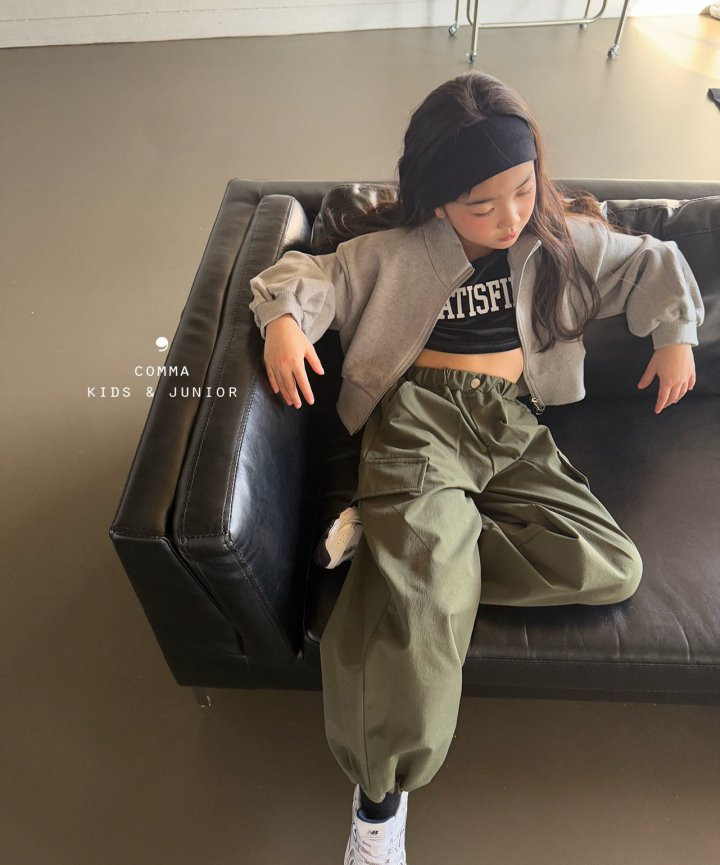 Comma - Korean Children Fashion - #discoveringself - Velvet Sleeveless Top - 4