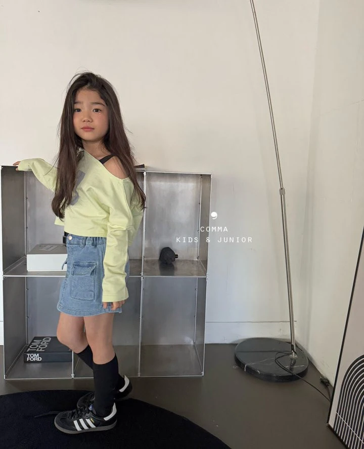Comma - Korean Children Fashion - #kidsshorts - 98 Tee - 5