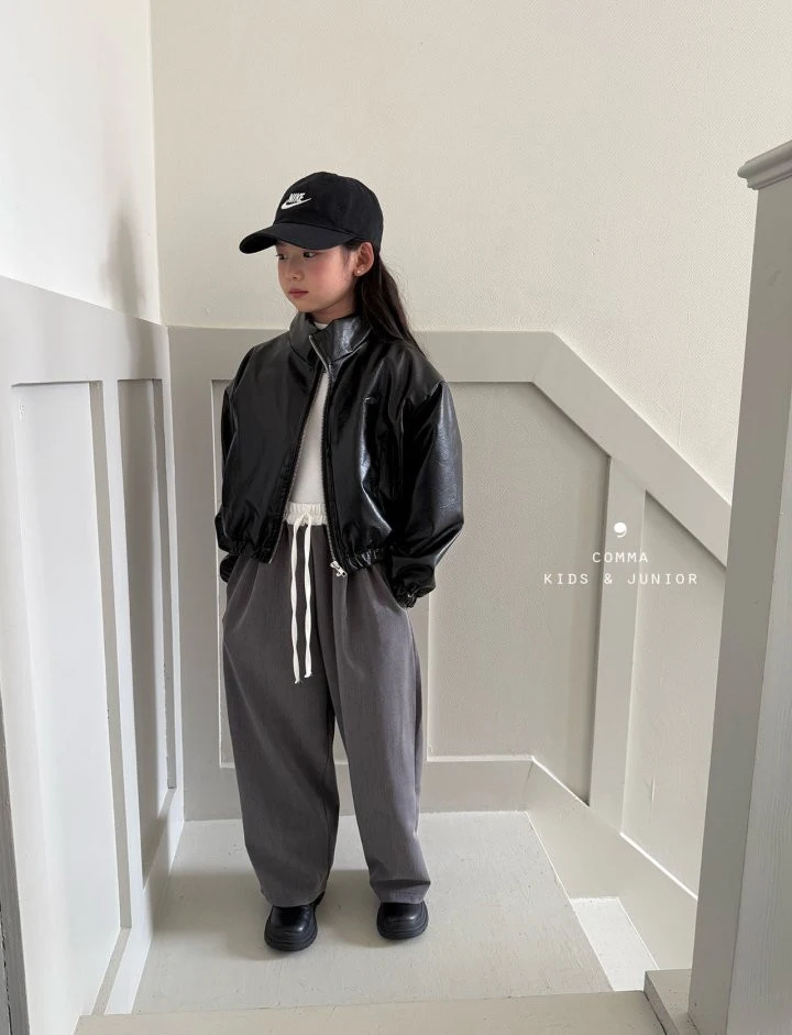Comma - Korean Children Fashion - #kidzfashiontrend - Crop Half Turtleneck Tee - 2