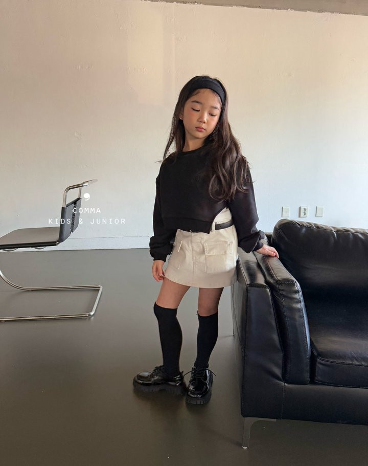 Comma - Korean Children Fashion - #littlefashionista - Diagonal Sweatshirts - 12