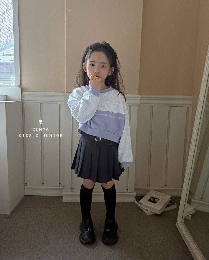 Comma - Korean Children Fashion - #littlefashionista - Half Sweatshirts - 12