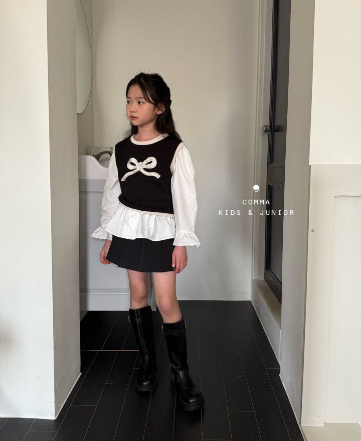 Comma - Korean Children Fashion - #magicofchildhood - Frill Blouse - 10
