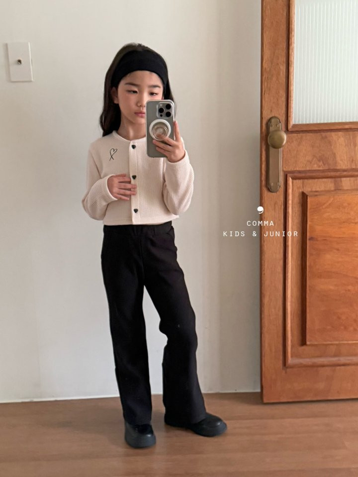 Comma - Korean Children Fashion - #magicofchildhood - Wide Bootscut Pants - 9