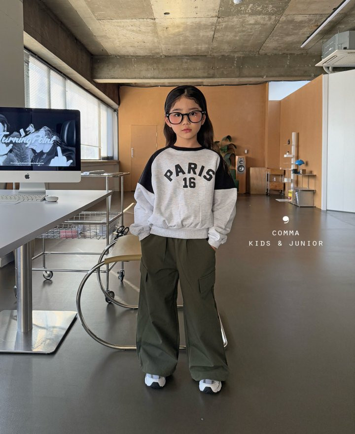 Comma - Korean Children Fashion - #magicofchildhood - Paris Sweatshirs - 5