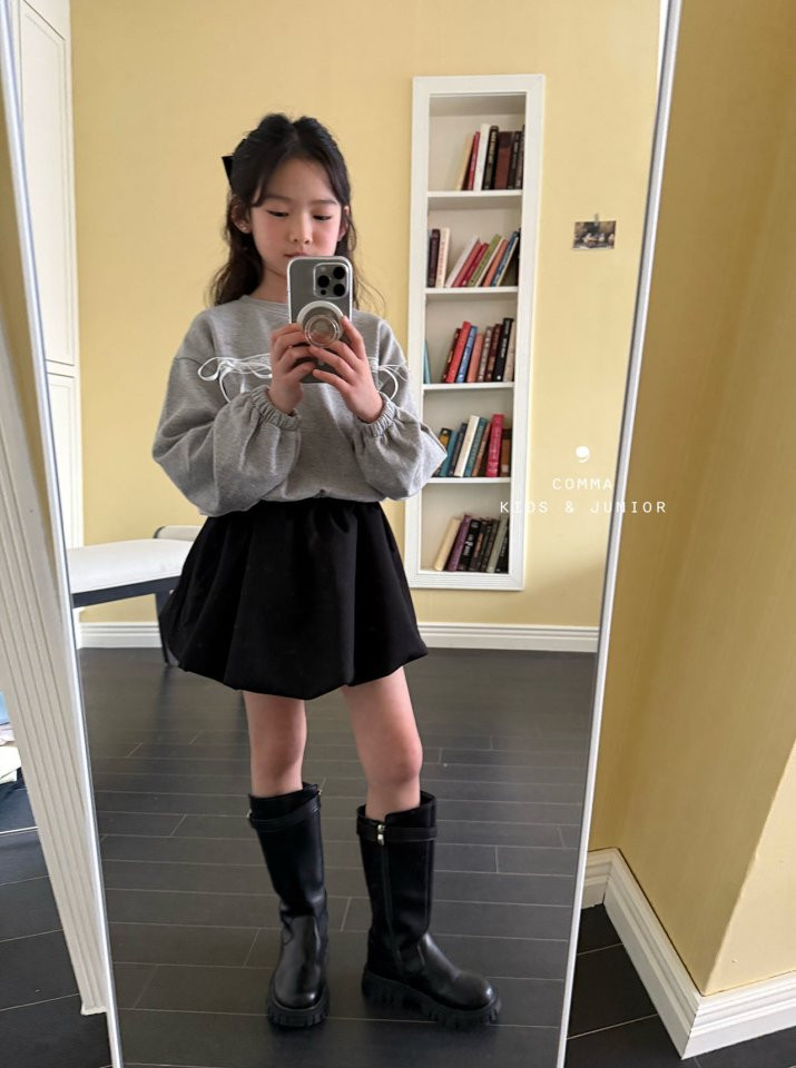 Comma - Korean Children Fashion - #magicofchildhood - Beauty Lace Sweatshirts - 7