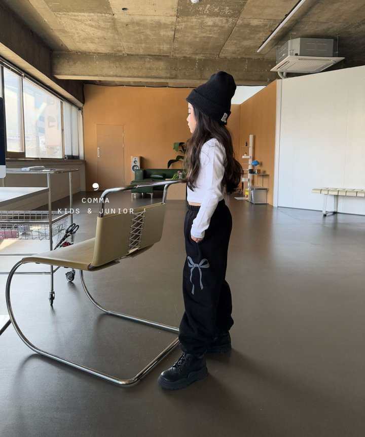 Comma - Korean Children Fashion - #magicofchildhood - Crop Half Turtleneck Tee - 5