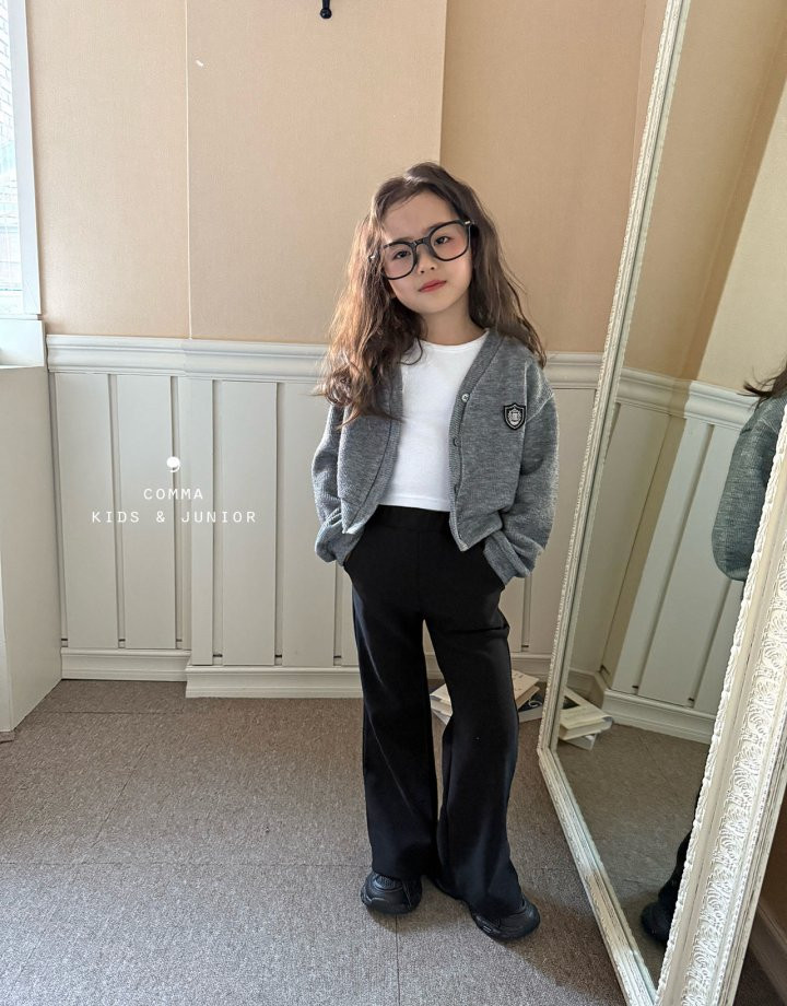 Comma - Korean Children Fashion - #minifashionista - Wide Bootscut Pants - 10
