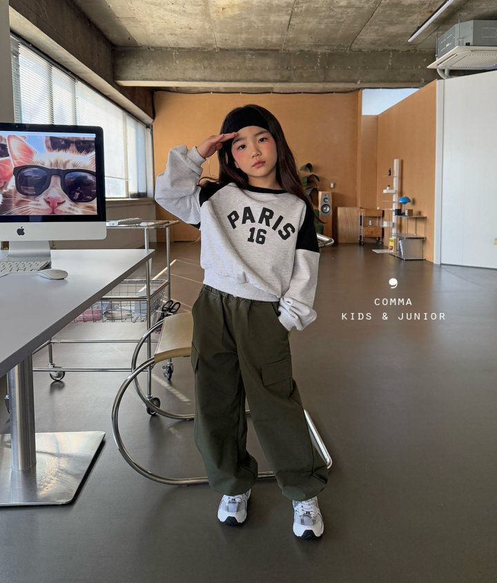 Comma - Korean Children Fashion - #minifashionista - Paris Sweatshirs - 6