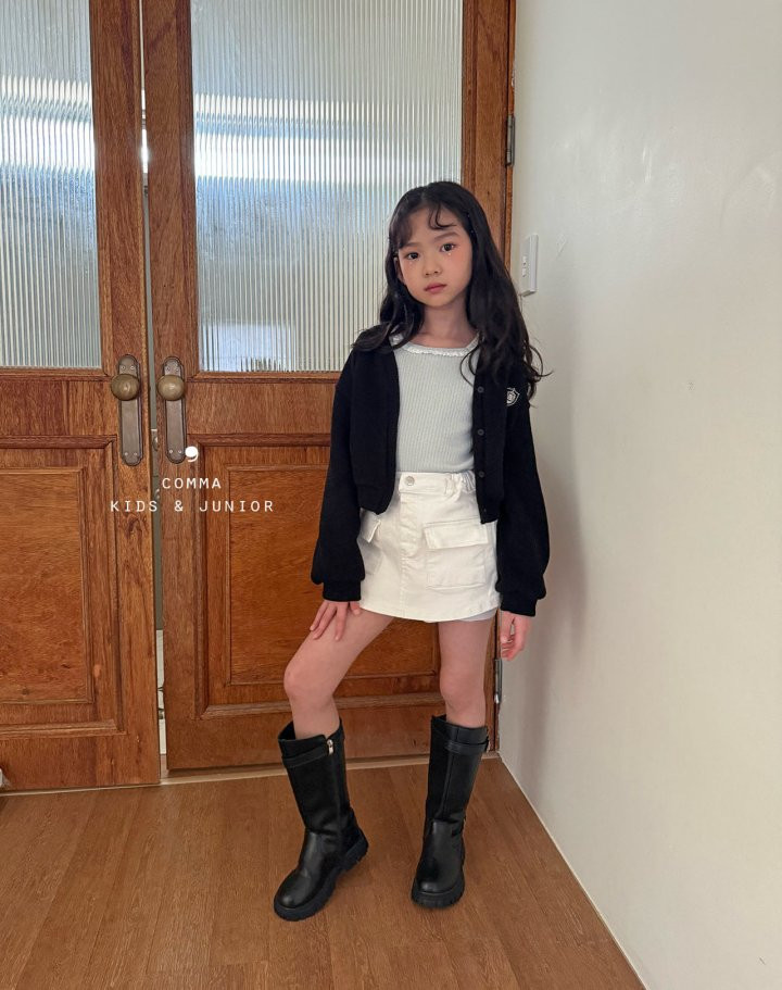 Comma - Korean Children Fashion - #minifashionista - Square Rib Tee - 5