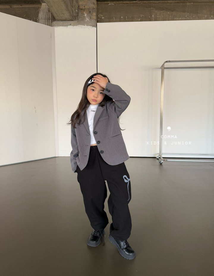 Comma - Korean Children Fashion - #minifashionista - Crop Half Turtleneck Tee - 6