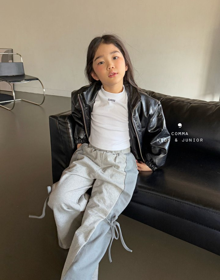 Comma - Korean Children Fashion - #prettylittlegirls - Slit Ribbon Wide Pants - 3