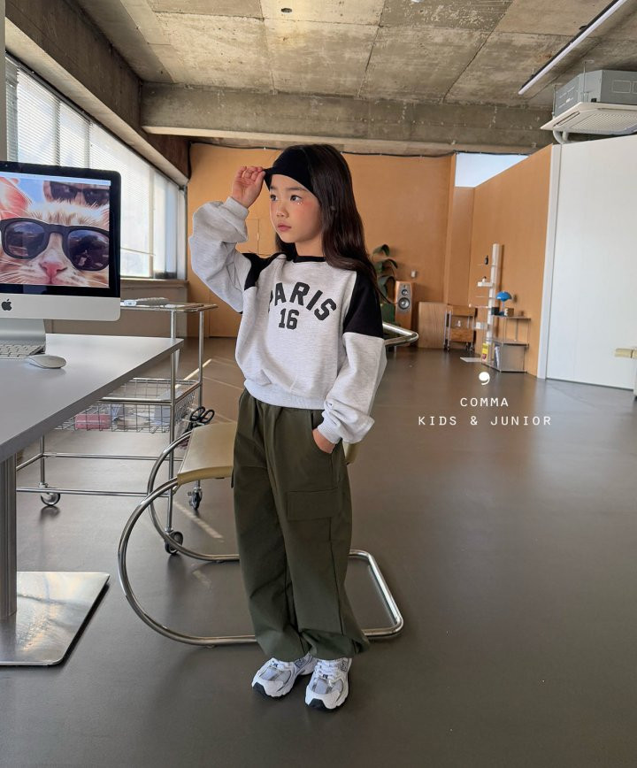 Comma - Korean Children Fashion - #prettylittlegirls - Paris Sweatshirs - 7