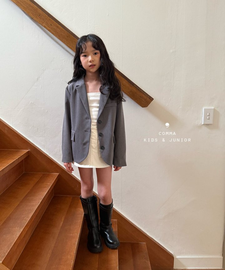 Comma - Korean Children Fashion - #prettylittlegirls - Rib Sleeveless Top - 11