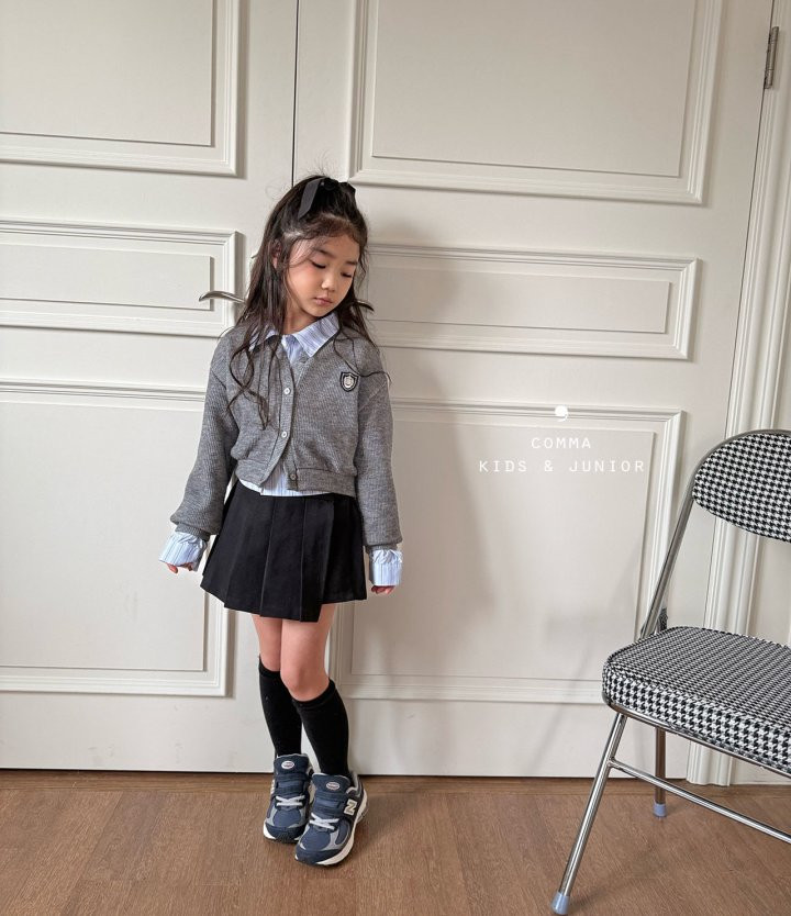 Comma - Korean Children Fashion - #stylishchildhood - Pleats Skirt Pants - 8