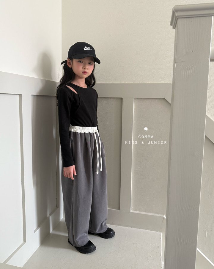 Comma - Korean Children Fashion - #todddlerfashion - Pintuck Slacks - 10
