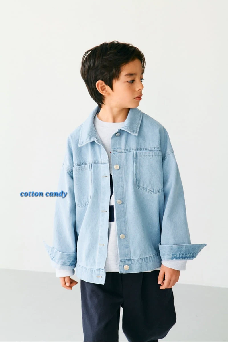 Cotton Candy - Korean Children Fashion - #childofig - Classic Denim Jacket - 9