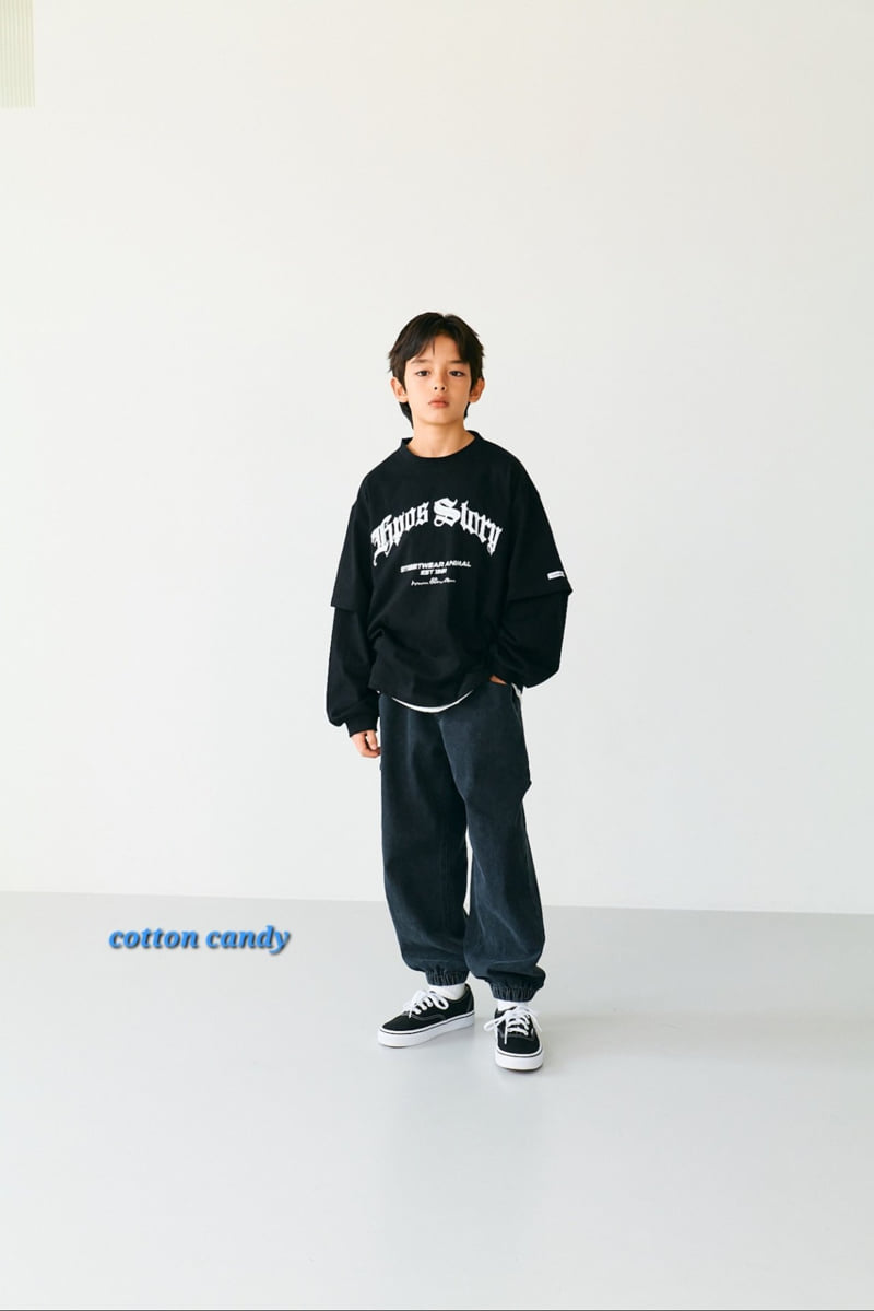 Cotton Candy - Korean Children Fashion - #designkidswear - Double Tee - 4