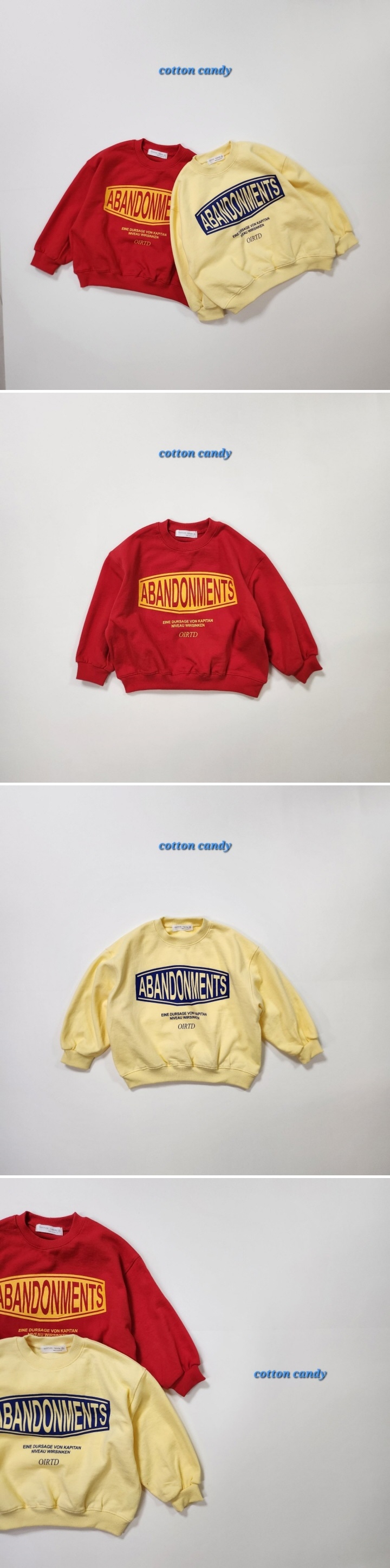 Cotton Candy - Korean Children Fashion - #magicofchildhood - AB Sweatshirts