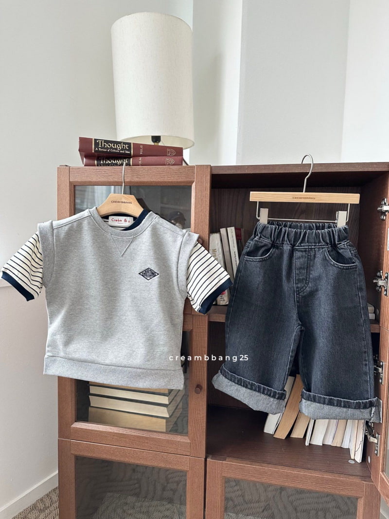 Cream Bbang - Korean Children Fashion - #Kfashion4kids - Spring Classic Denim Pants - 10