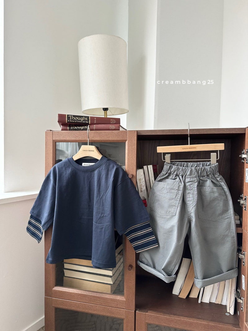 Cream Bbang - Korean Children Fashion - #Kfashion4kids - Layered Boxy Tee - 9