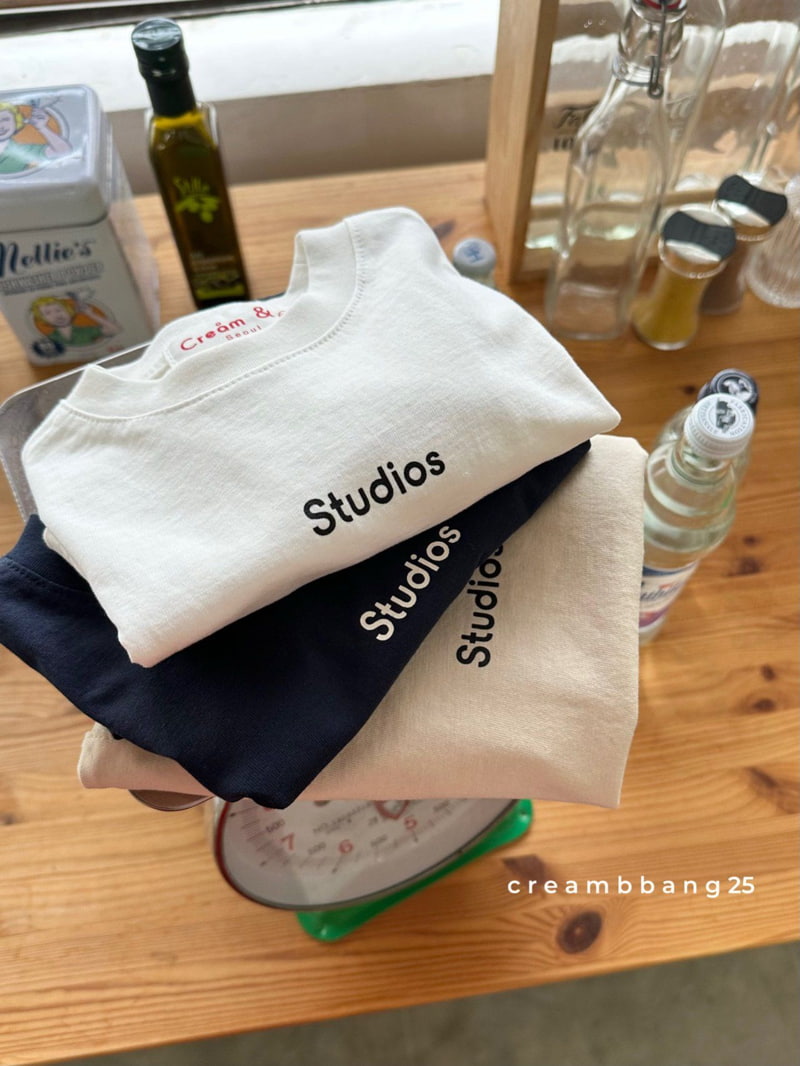Cream Bbang - Korean Children Fashion - #Kfashion4kids - Studio Short Sleeved Tee - 3