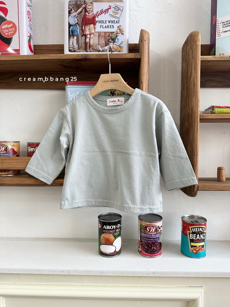 Cream Bbang - Korean Children Fashion - #Kfashion4kids - Bio Washing Tee - 6