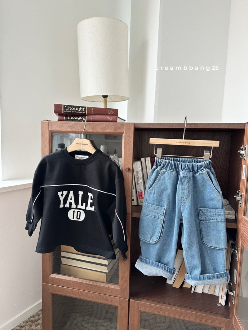 Cream Bbang - Korean Children Fashion - #childrensboutique - Yale Boxy Tee - 6