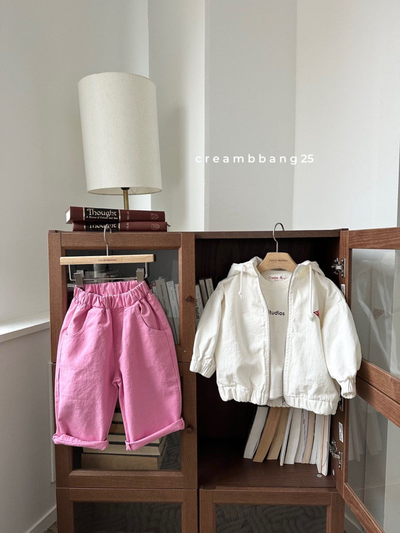 Cream Bbang - Korean Children Fashion - #designkidswear - Bio Cotton Baggy Pants - 7