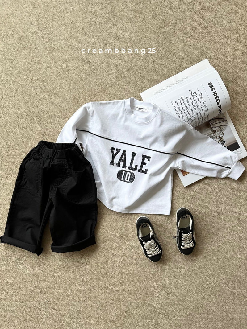 Cream Bbang - Korean Children Fashion - #discoveringself - Point Pocket Cotton Pants - 6