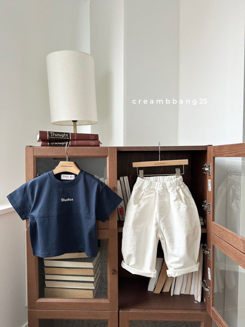 Cream Bbang - Korean Children Fashion - #fashionkids - Bio Cotton Baggy Pants - 9