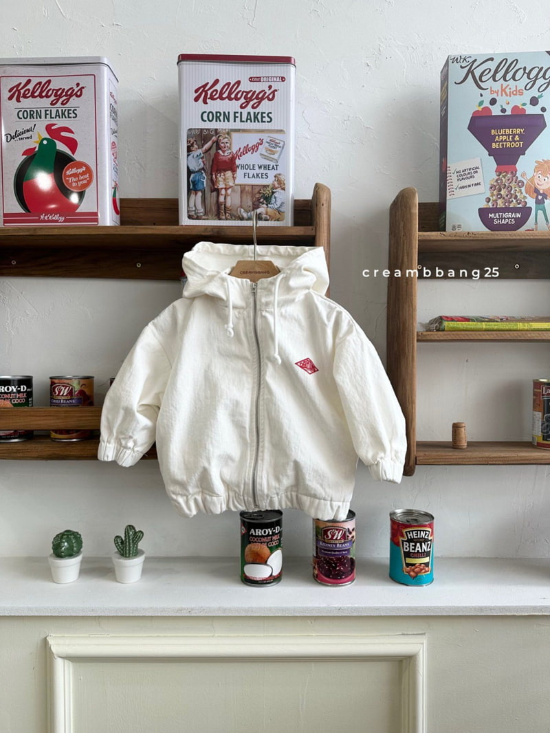 Cream Bbang - Korean Children Fashion - #kidsshorts - Bio Hood Jumper - 3