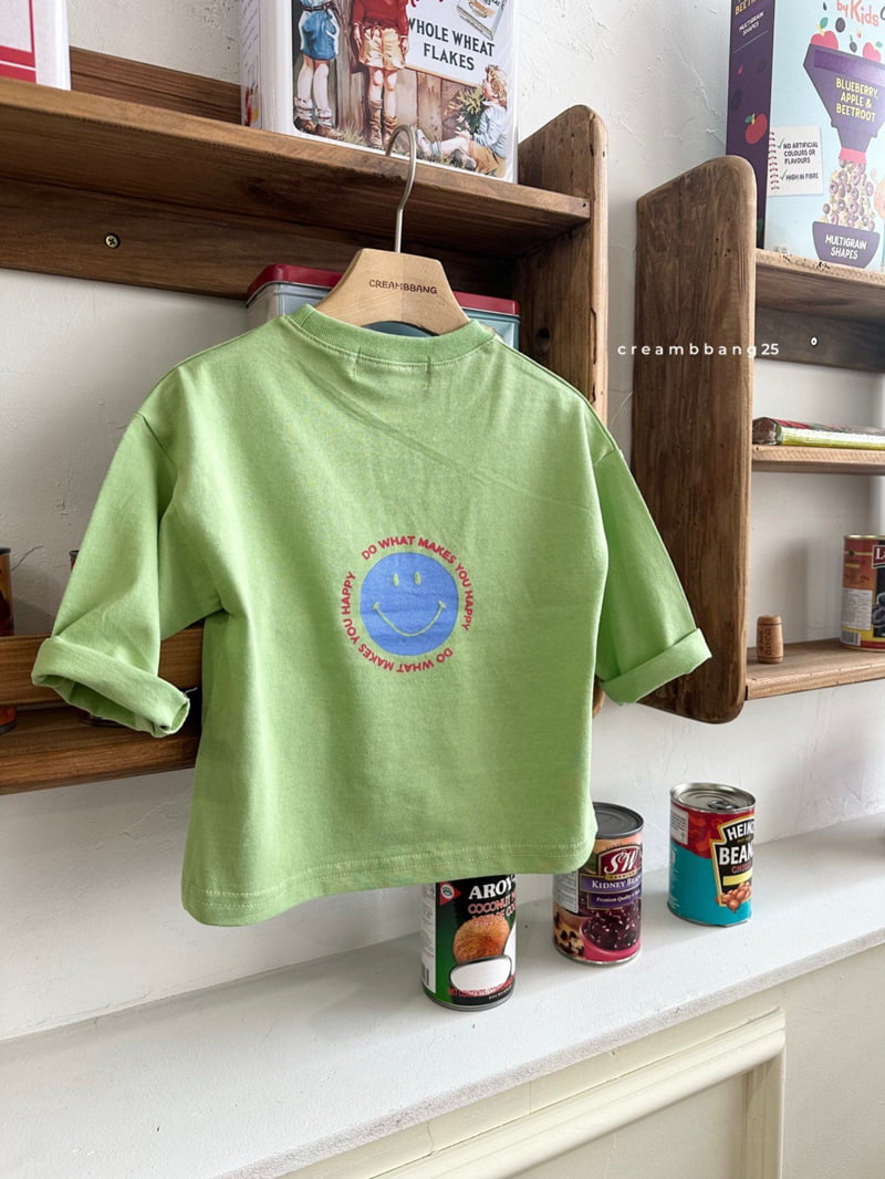 Cream Bbang - Korean Children Fashion - #kidsstore - Nice Day Single Tee - 8
