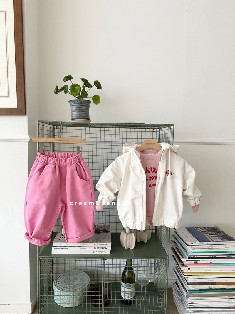 Cream Bbang - Korean Children Fashion - #kidzfashiontrend - Bio Cotton Baggy Pants - 12
