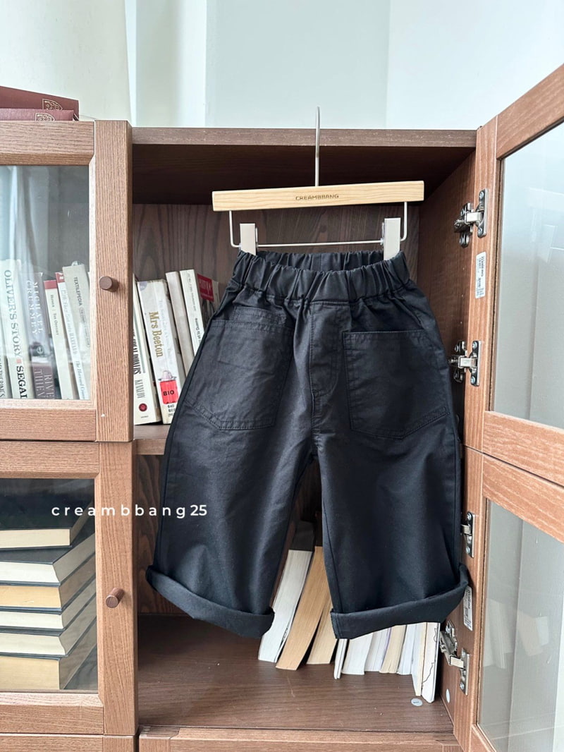 Cream Bbang - Korean Children Fashion - #kidzfashiontrend - Point Pocket Cotton Pants - 10