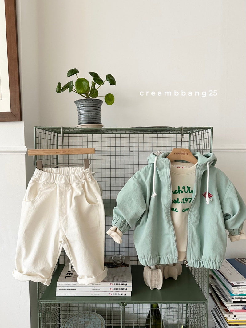 Cream Bbang - Korean Children Fashion - #littlefashionista - Bio Hood Jumper - 7