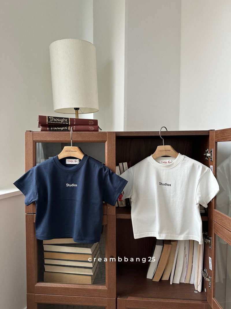 Cream Bbang - Korean Children Fashion - #Kfashion4kids - Studio Short Sleeved Tee - 4