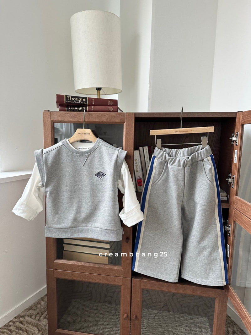 Cream Bbang - Korean Children Fashion - #magicofchildhood - Tape Training Pants - 5