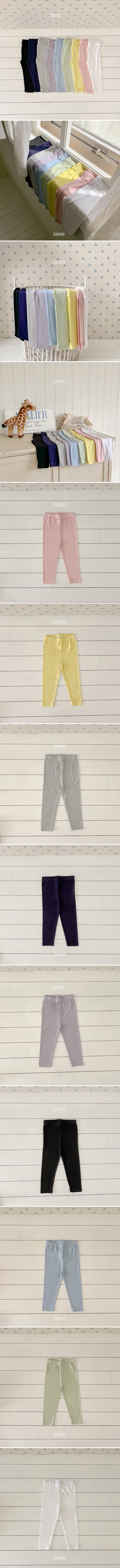 Dae Sung Sa - Korean Children Fashion - #magicofchildhood - Tencel Plain Leggings