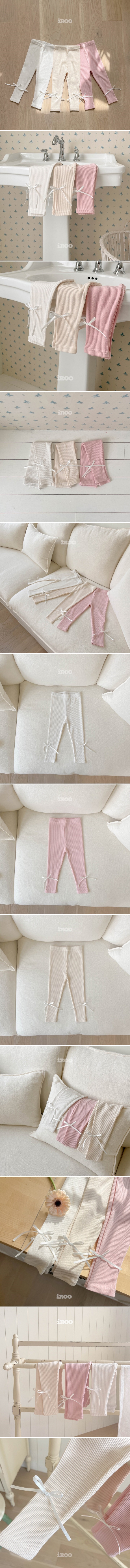 Dae Sung Sa - Korean Children Fashion - #stylishchildhood - Ribbon Ribbed Leggings