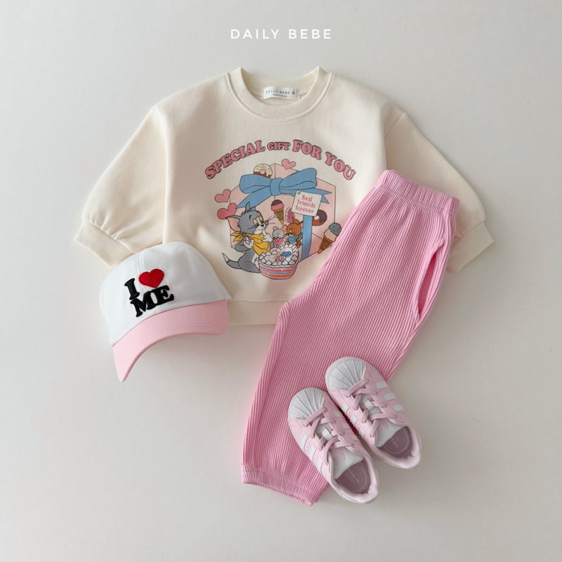 Daily Bebe - Korean Children Fashion - #Kfashion4kids - Gift Sweatshirts - 5