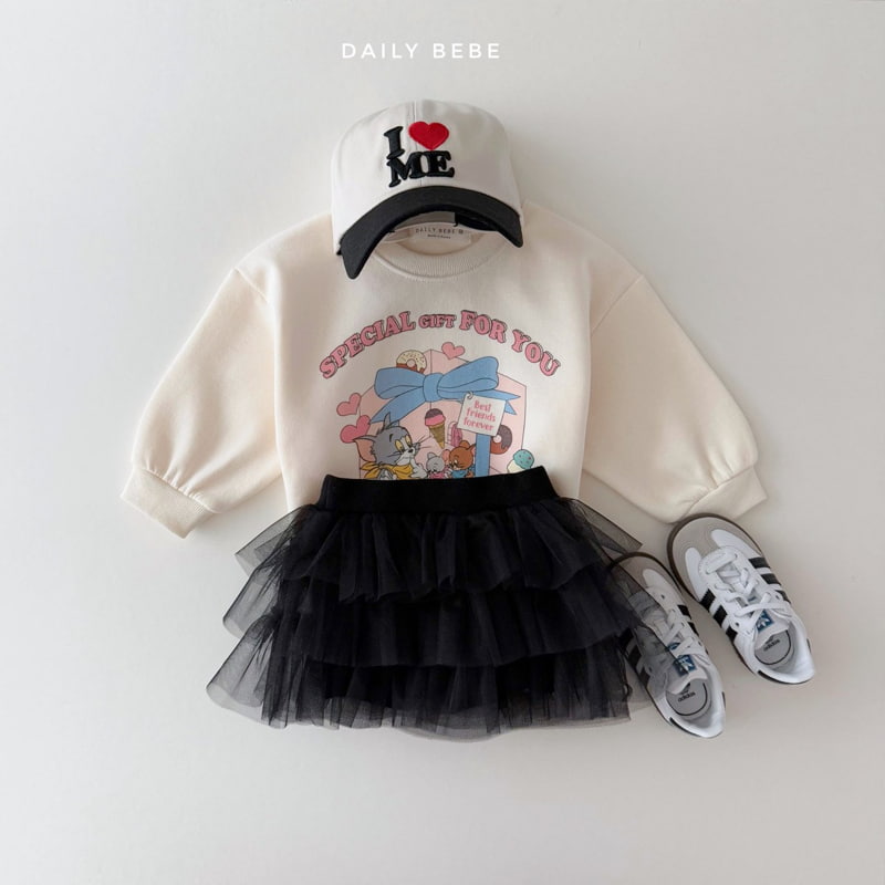 Daily Bebe - Korean Children Fashion - #childofig - Gift Sweatshirts - 10