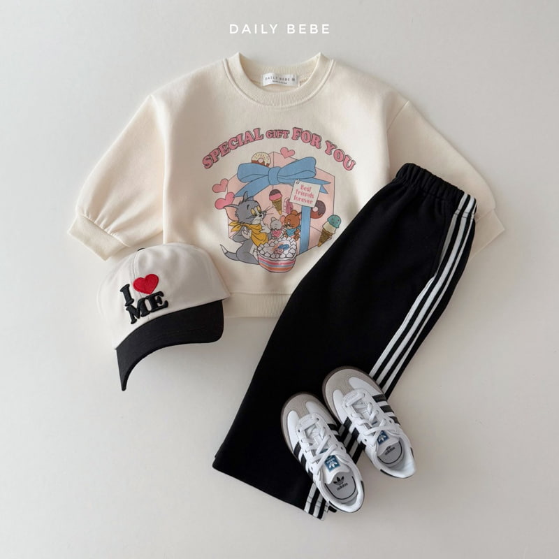 Daily Bebe - Korean Children Fashion - #childofig - Gift Sweatshirts - 11