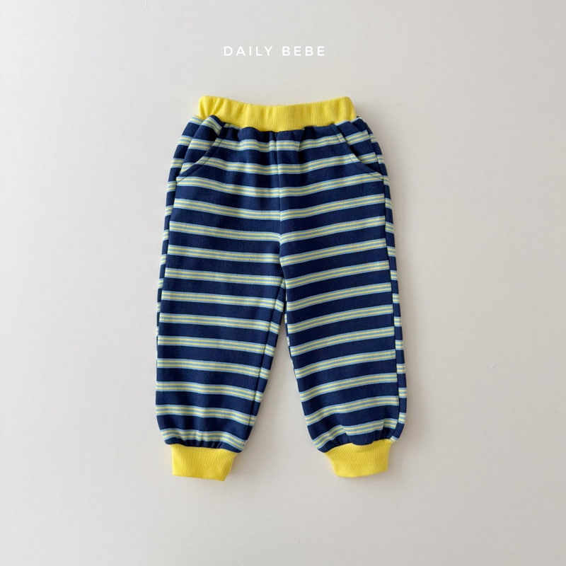 Daily Bebe - Korean Children Fashion - #childofig - Couple Stripe One-piece - 9