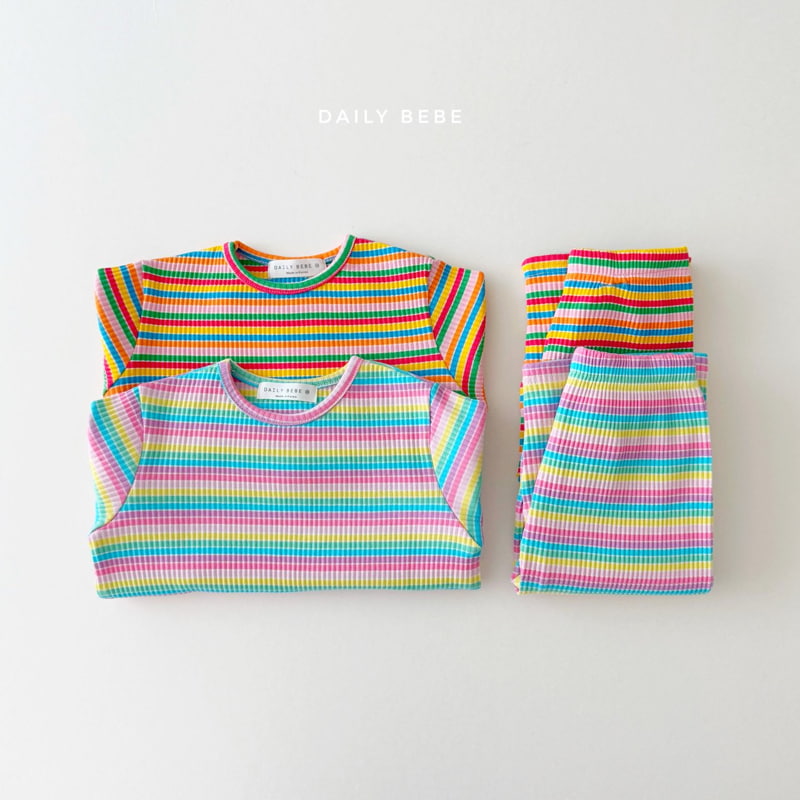 Daily Bebe - Korean Children Fashion - #childofig - Rainbow Easywear