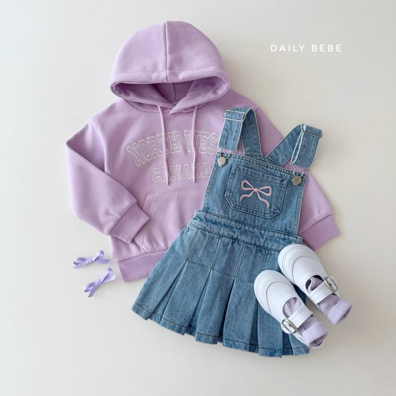 Daily Bebe - Korean Children Fashion - #childrensboutique - Canada Hoodie - 8