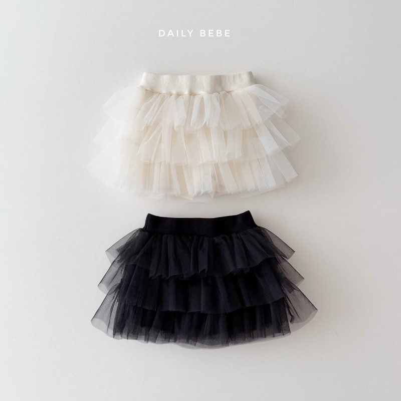 Daily Bebe - Korean Children Fashion - #childrensboutique - Cha Cancan Skirt