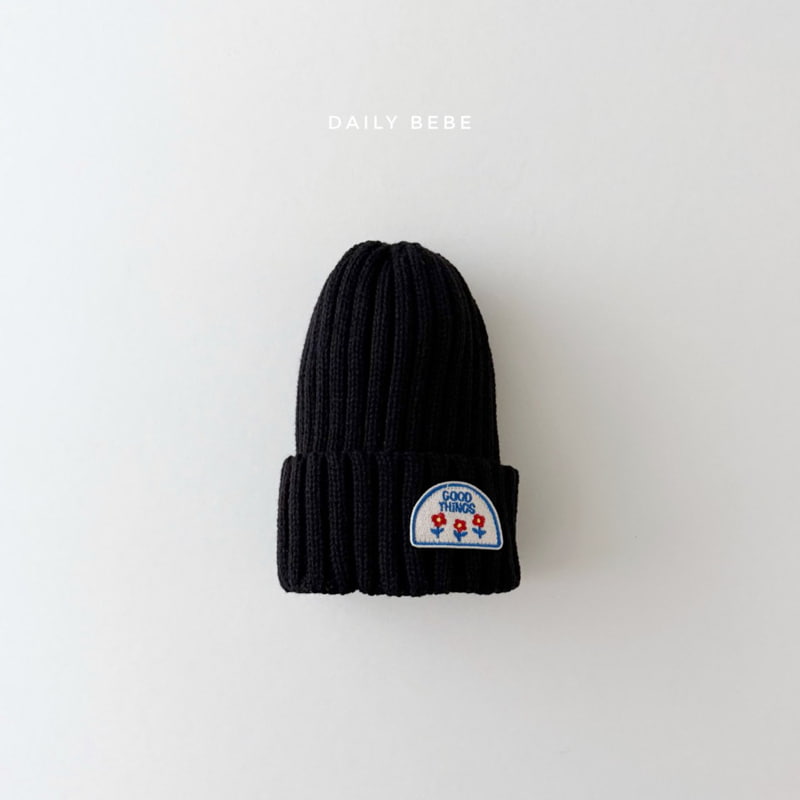 Daily Bebe - Korean Children Fashion - #childrensboutique - Spring Patch Long Beanie - 12