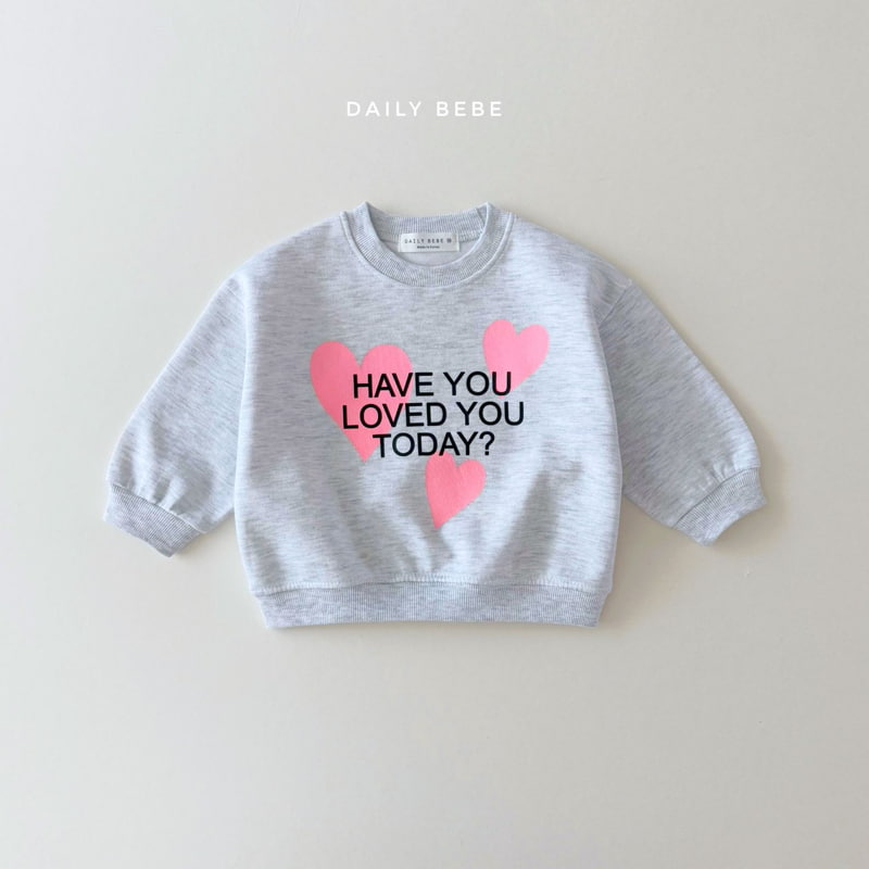 Daily Bebe - Korean Children Fashion - #designkidswear - Today Sweatshirts - 10