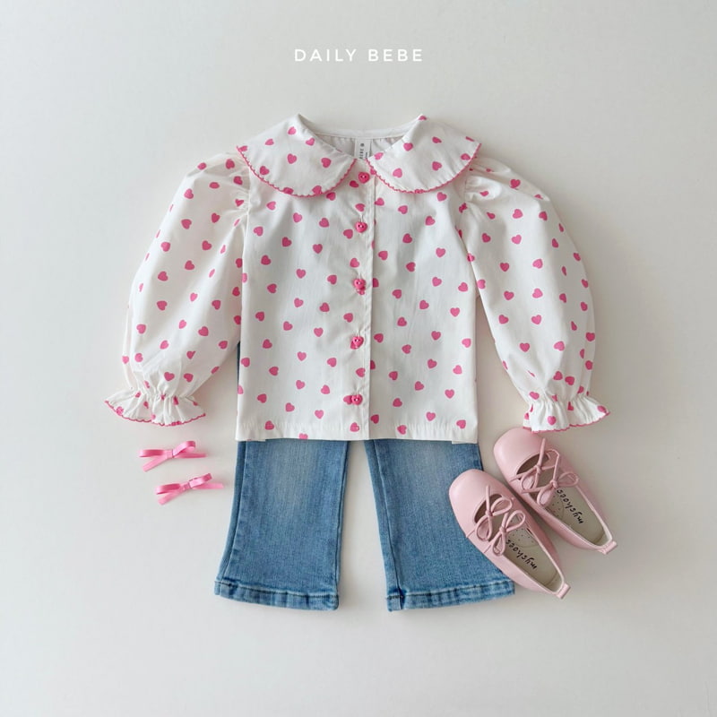 Daily Bebe - Korean Children Fashion - #designkidswear - Spring Collar Blouse - 8